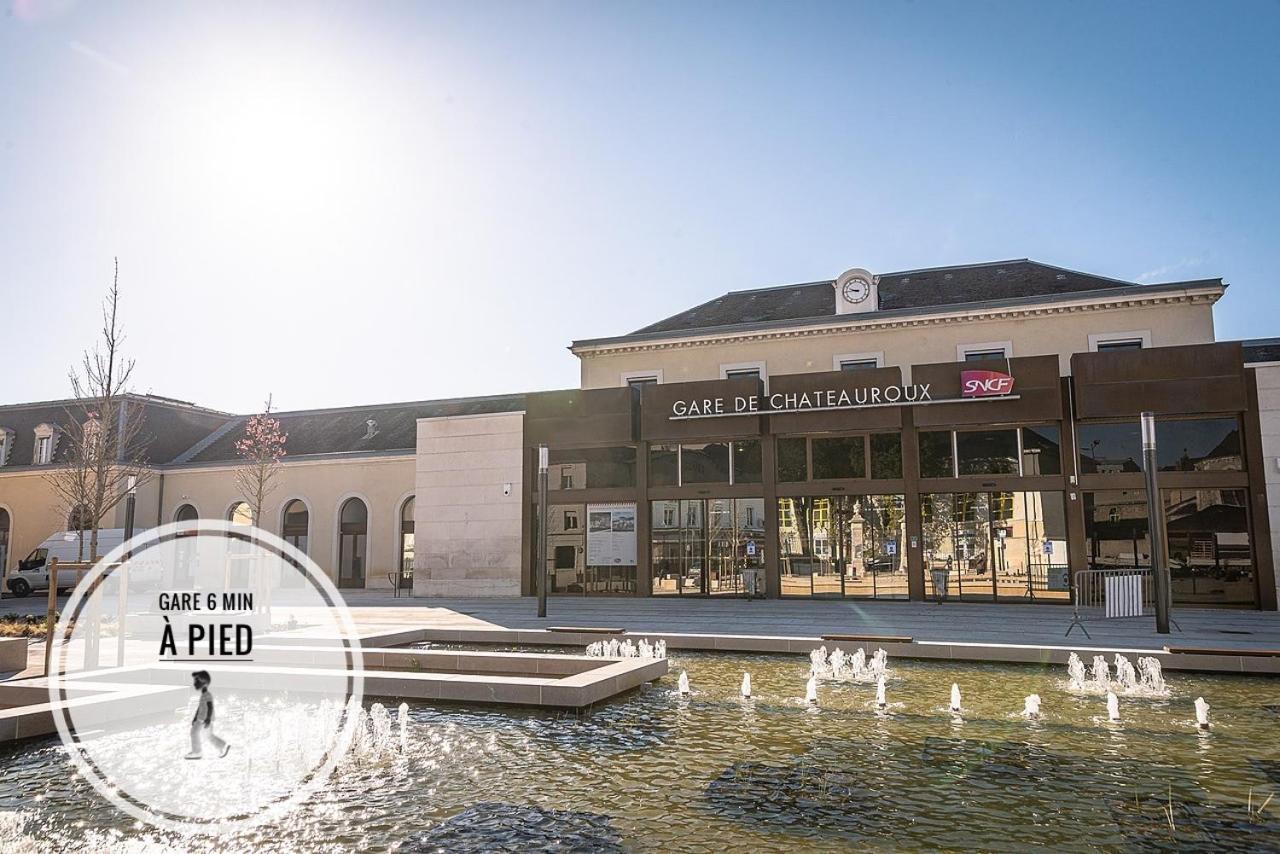 L'Escapade-Hypercentre-Parking Prive-Refait A Neuf Apartment Chateauroux Ngoại thất bức ảnh